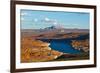 USA, Arizona, Page, Lake Powell Vistas, cruising Boat-Bernard Friel-Framed Premium Photographic Print