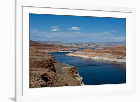 USA, Arizona, Page, Lake Powell Vistas, From Wahweap Overlook-Bernard Friel-Framed Premium Photographic Print