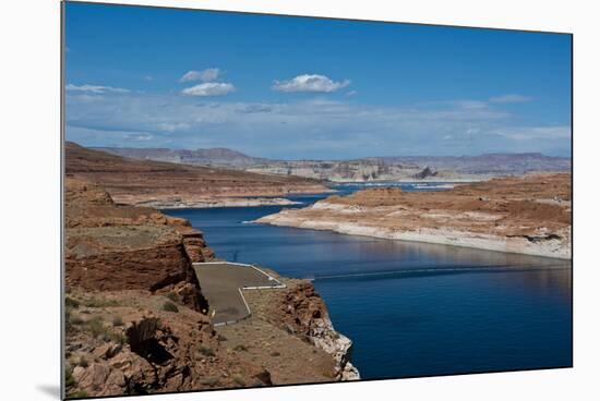 USA, Arizona, Page, Lake Powell Vistas, From Wahweap Overlook-Bernard Friel-Mounted Premium Photographic Print