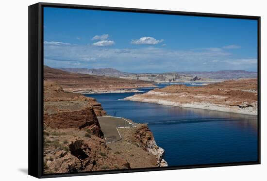 USA, Arizona, Page, Lake Powell Vistas, From Wahweap Overlook-Bernard Friel-Framed Stretched Canvas