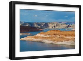 USA, Arizona, Page, Lake Powell Vistas, From Wahweap Overlook-Bernard Friel-Framed Photographic Print