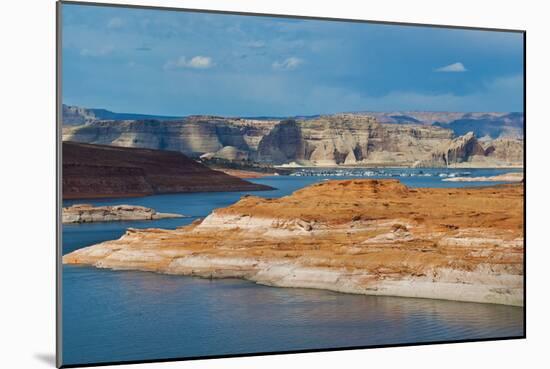 USA, Arizona, Page, Lake Powell Vistas, From Wahweap Overlook-Bernard Friel-Mounted Photographic Print