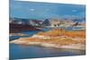 USA, Arizona, Page, Lake Powell Vistas, From Wahweap Overlook-Bernard Friel-Mounted Premium Photographic Print