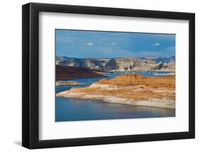 USA, Arizona, Page, Lake Powell Vistas, From Wahweap Overlook-Bernard Friel-Framed Photographic Print