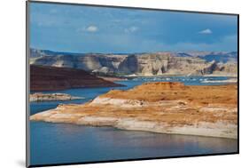 USA, Arizona, Page, Lake Powell Vistas, From Wahweap Overlook-Bernard Friel-Mounted Photographic Print