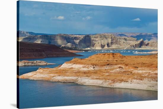 USA, Arizona, Page, Lake Powell Vistas, From Wahweap Overlook-Bernard Friel-Stretched Canvas