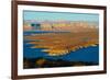 USA, Arizona, Page, Lake Powell Vistas, From Wahweap Overlook-Bernard Friel-Framed Premium Photographic Print