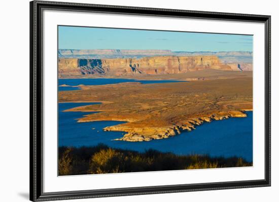 USA, Arizona, Page, Lake Powell Vistas, From Wahweap Overlook-Bernard Friel-Framed Premium Photographic Print