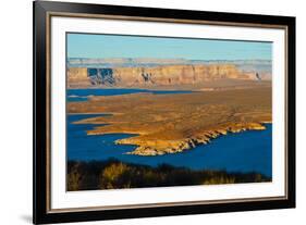USA, Arizona, Page, Lake Powell Vistas, From Wahweap Overlook-Bernard Friel-Framed Premium Photographic Print