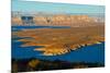 USA, Arizona, Page, Lake Powell Vistas, From Wahweap Overlook-Bernard Friel-Mounted Premium Photographic Print