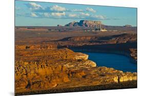 USA, Arizona, Page, Lake Powell Vistas, Navajo Generating Station.-Bernard Friel-Mounted Premium Photographic Print