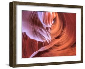 USA, Arizona, Page, Lower Antelope Canyon-Michele Falzone-Framed Photographic Print