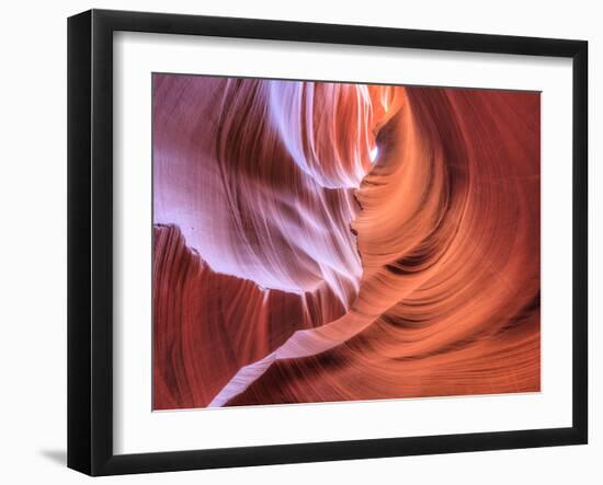 USA, Arizona, Page, Lower Antelope Canyon-Michele Falzone-Framed Photographic Print