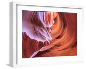 USA, Arizona, Page, Lower Antelope Canyon-Michele Falzone-Framed Photographic Print