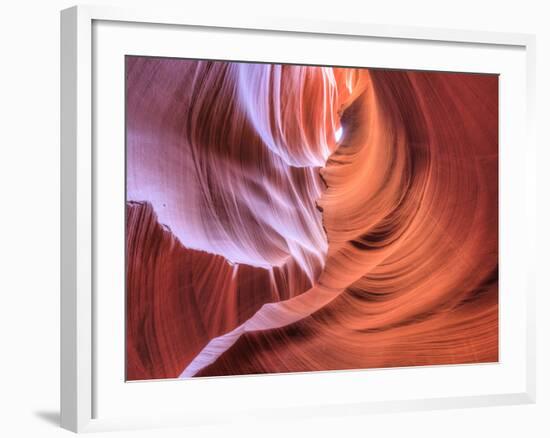 USA, Arizona, Page, Lower Antelope Canyon-Michele Falzone-Framed Photographic Print