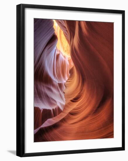 USA, Arizona, Page, Lower Antelope Canyon-Michele Falzone-Framed Photographic Print