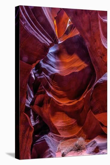 USA, Arizona, Paige. Rock Patterns in Antelope Canyon-Jay O'brien-Stretched Canvas