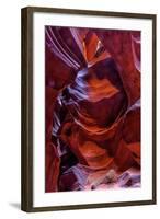 USA, Arizona, Paige. Rock Patterns in Antelope Canyon-Jay O'brien-Framed Photographic Print