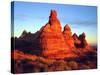 USA, Arizona, Paria Canyon, Sandstone Formations at Sunset-Jaynes Gallery-Stretched Canvas