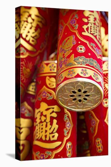 USA, Arizona, Phoenix. Traditional Chinese firecrackers.-Jaynes Gallery-Stretched Canvas