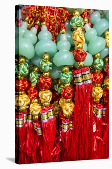 USA, Arizona, Phoenix. Traditional tassels at Chinese Festival.-Jaynes Gallery-Stretched Canvas