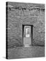 USA, Arizona, Pueblo Bonita Chaco Canyon Chaco Doors-John Ford-Stretched Canvas