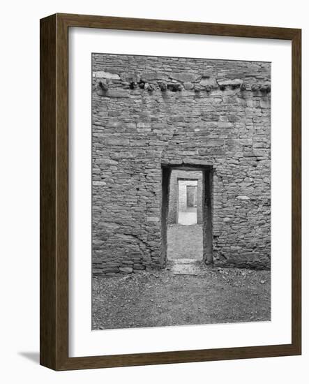 USA, Arizona, Pueblo Bonita Chaco Canyon Chaco Doors-John Ford-Framed Photographic Print