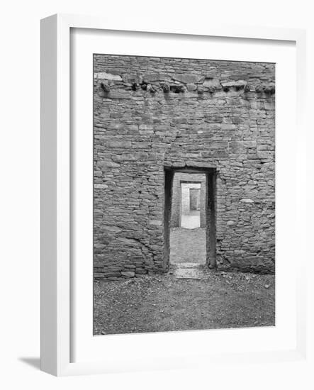 USA, Arizona, Pueblo Bonita Chaco Canyon Chaco Doors-John Ford-Framed Photographic Print