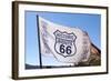 USA, Arizona, Route 66, Hackberry, Flag-Catharina Lux-Framed Photographic Print