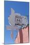 USA, Arizona, Route 66, Old Billboard-Catharina Lux-Mounted Photographic Print