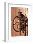 USA, Arizona, Route 66, Rusted Drill-Catharina Lux-Framed Photographic Print