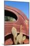 USA, Arizona, Route 66, Rusty Car Body, Cactus-Catharina Lux-Mounted Photographic Print