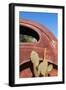 USA, Arizona, Route 66, Rusty Car Body, Cactus-Catharina Lux-Framed Premium Photographic Print