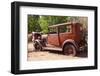 USA, Arizona, Route 66, Rusty Car Body-Catharina Lux-Framed Photographic Print