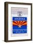 USA, Arizona, Route 66, Welcome Sign-Catharina Lux-Framed Photographic Print