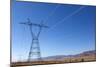 USA, Arizona, Route 66, Wide Landscape, Power Pole-Catharina Lux-Mounted Photographic Print