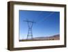 USA, Arizona, Route 66, Wide Landscape, Power Pole-Catharina Lux-Framed Photographic Print