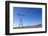 USA, Arizona, Route 66, Wide Landscape, Power Pole-Catharina Lux-Framed Photographic Print