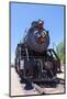 USA, Arizona, Route 66, Williams, Railway Station, Steam Engine-Catharina Lux-Mounted Photographic Print