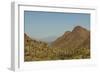 USA, Arizona, Saguaro National Park. Valley in Desert Landscape-Cathy & Gordon Illg-Framed Photographic Print