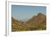 USA, Arizona, Saguaro National Park. Valley in Desert Landscape-Cathy & Gordon Illg-Framed Photographic Print