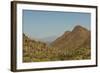 USA, Arizona, Saguaro National Park. Valley in Desert Landscape-Cathy & Gordon Illg-Framed Photographic Print