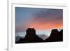 Usa, Arizona, Sedona. Buttes at sunset.-Merrill Images-Framed Photographic Print