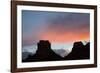 Usa, Arizona, Sedona. Buttes at sunset.-Merrill Images-Framed Photographic Print