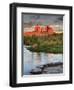 USA, Arizona, Sedona, Cathedral Rock Glowing at Sunset-Michele Falzone-Framed Premium Photographic Print