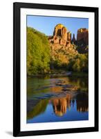 USA, Arizona. Sedona, Cathedral Rock-George Theodore-Framed Premium Photographic Print