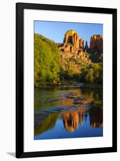 USA, Arizona. Sedona, Cathedral Rock-George Theodore-Framed Premium Photographic Print