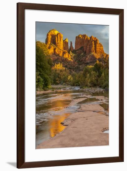 USA, Arizona, Sedona, Cathedral Rock-George Theodore-Framed Premium Photographic Print