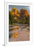 USA, Arizona, Sedona, Cathedral Rock-George Theodore-Framed Premium Photographic Print