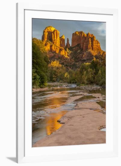 USA, Arizona, Sedona, Cathedral Rock-George Theodore-Framed Premium Photographic Print